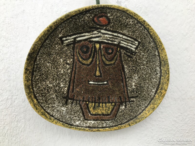 Pál Ferenc ritka fali kerámia !