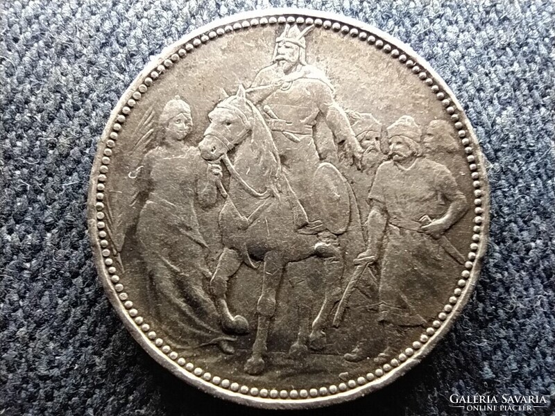 A Honfoglalás 1000. évfordulója millenniumi .835 ezüst 1 Korona 1896 KB