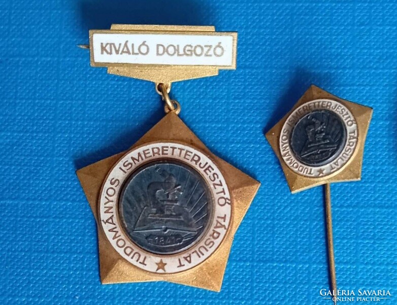 Tudományos Ismeretterjesztő T. TIT Kiváló Dolgozó RITKA