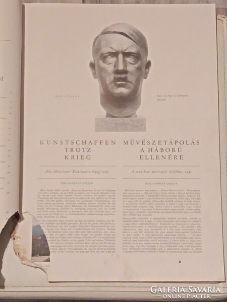 "Öröm és Munka".1941.Korának megfelelő, sérült állapotú újság.