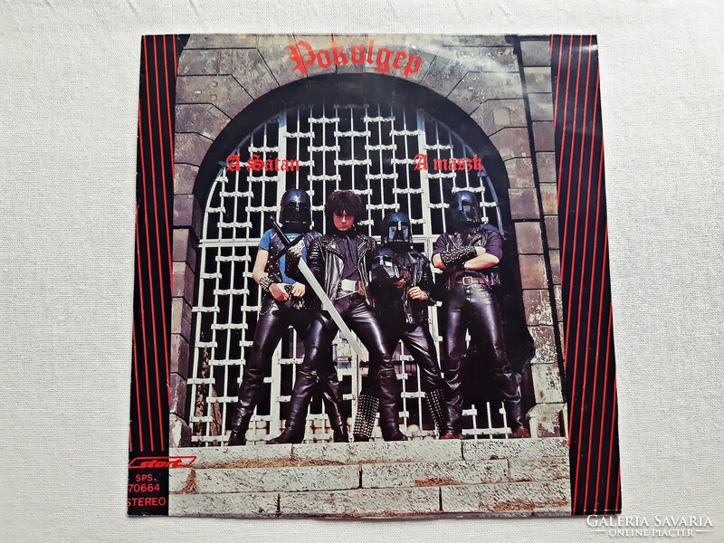 ÚJSZERŰ, NAGYON RITKA, POKOLGÉP KISLEMEZ: SÁTÁN / MASZK SP!