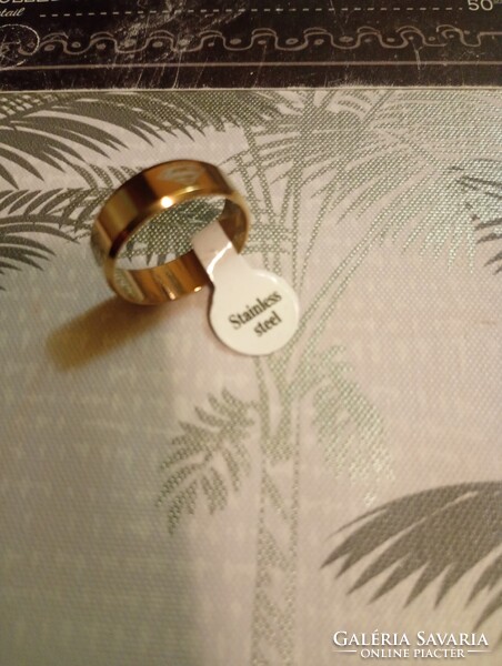 Nemesacél gyűrű 4.. ﻿Hihetetlen aukciók és akciók folyamatosan !Vegye-Vigye