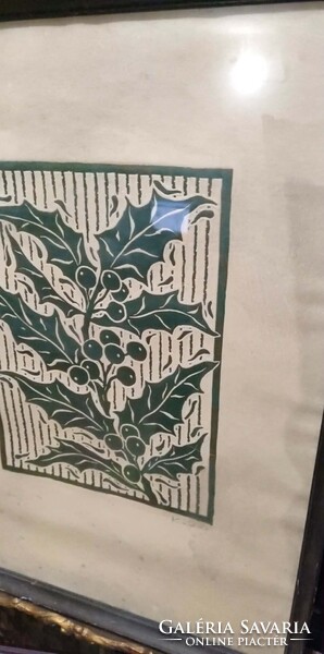 Kádár rézkarc / linómetszet 627