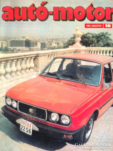 1973 október 21  /  autó-motor  /  Újság - Magyar / Havilap. Ssz.:  30261