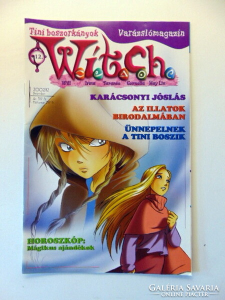 2002 december    /  Wítch  /  Képregény - Magyar / Havilap. Ssz.:  22339
