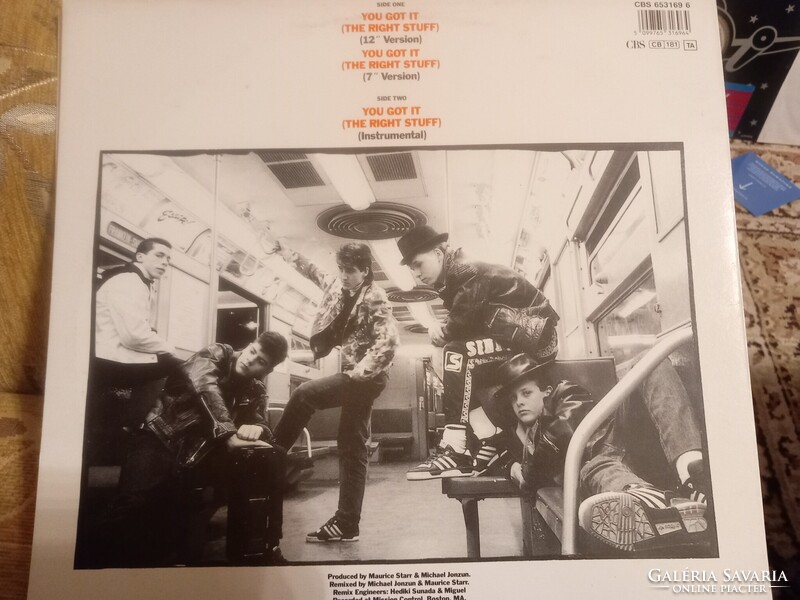 NEW KIDS ON THE BLOCK.- YOU GOT IT.  12' MAXI SINGLE. 1988.