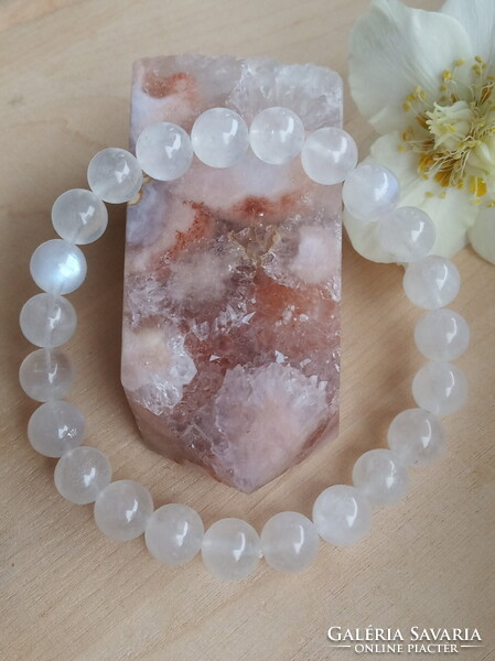 Top szivárvány Holdkő karkötő 8 mm-es szemekből