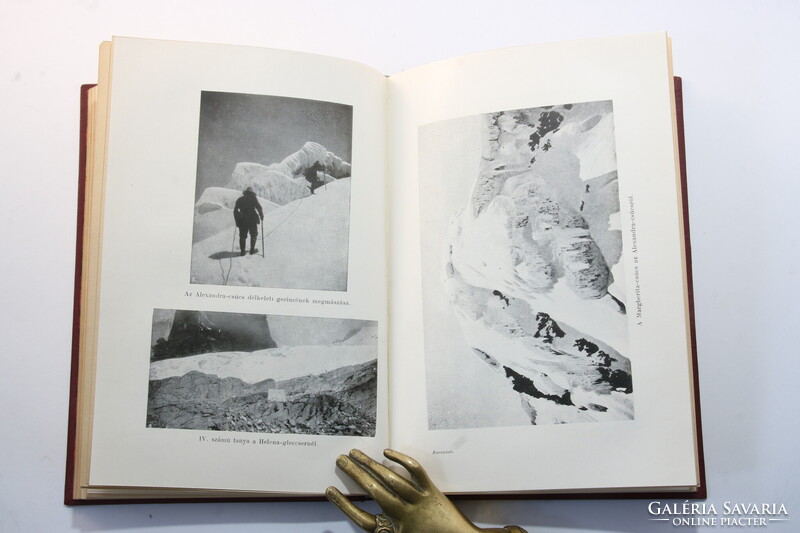 1922 - Savoyai Lajos Amadé -A Ruvenzori - A Magyar Földrajzi Társaság Könyvtára - Szép példány!!