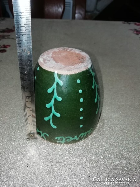 Kerámia szüreti pohár 1. A képeken látható állapotban van.Akció Aukció több száz termék vegye vigye