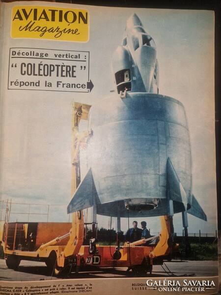 1958, repülés, az Aviation Magazine kötött fél évfolyama, nagyon ritka!