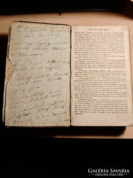 Szikszai György Keresztény tanítások és imádságok könyv 1847-es kiadás