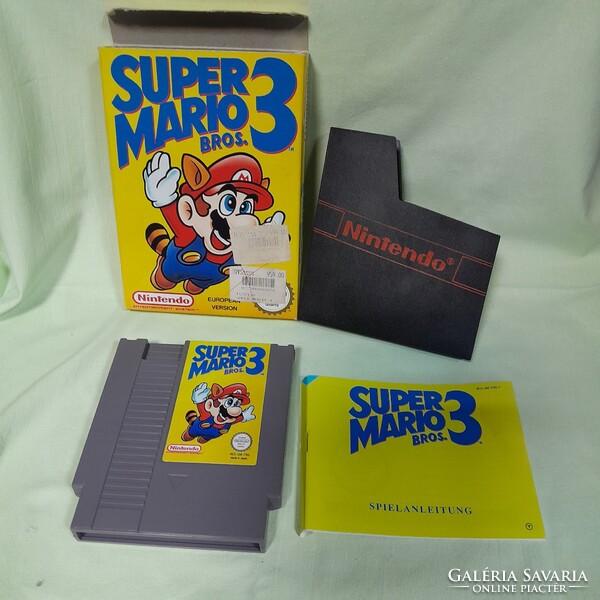 Super Mario Bros 3.Nintendo Entertainment System Nes ( PAL Version) játék.