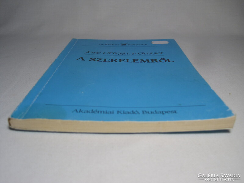 José Ortega y Gasset A szerelemről könyv