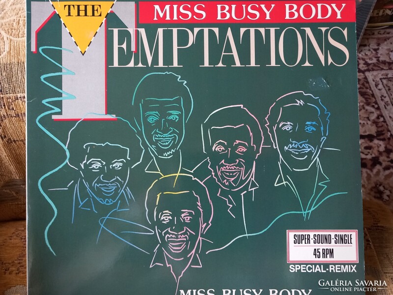 Temptations - Miss Busy Body.  12'Maxi single 1983