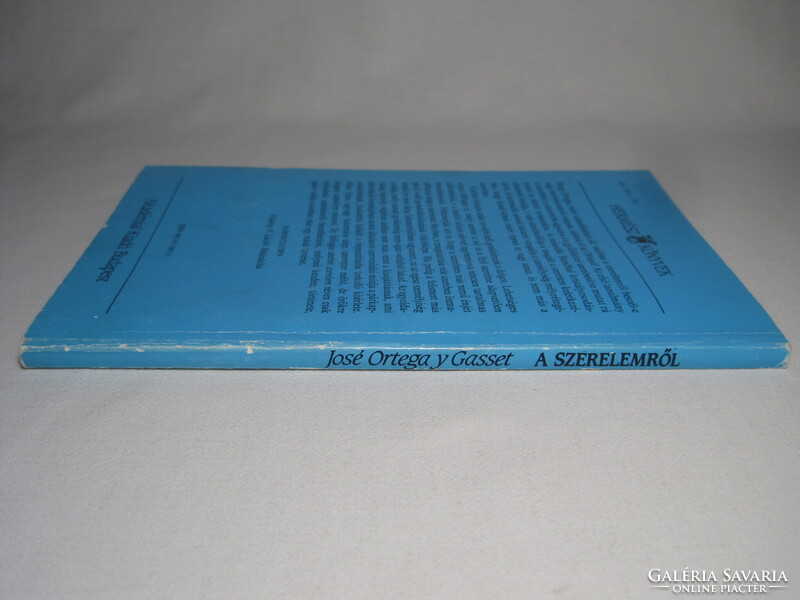 José Ortega y Gasset A szerelemről könyv