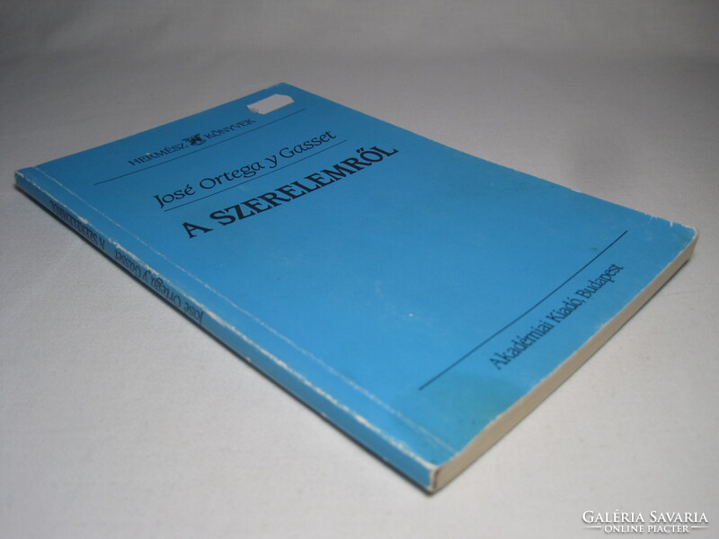 José Ortega y Gasset A szerelemről könyv