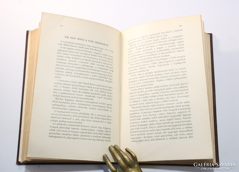 Aláírt Jókai Mór Erdély aranykora Gyönyörű dúsan aranyozott Gottermayer kötésben !!