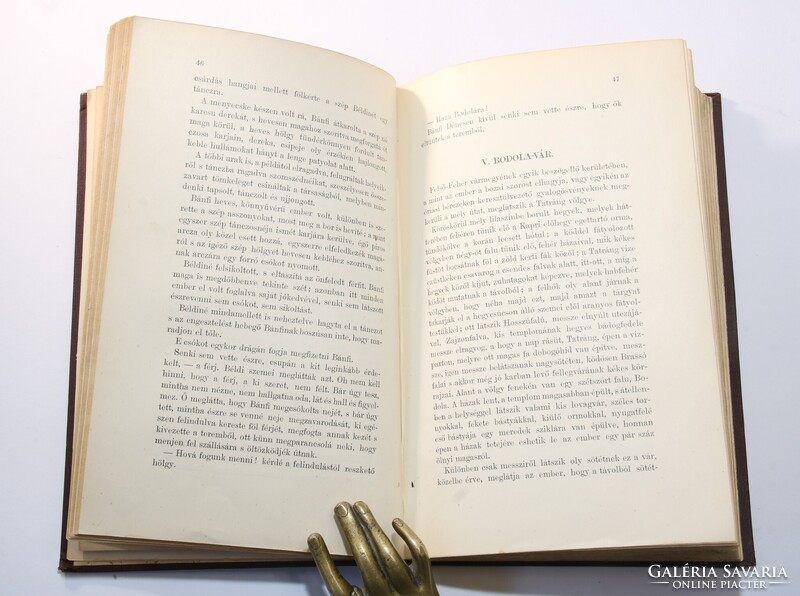 Aláírt Jókai Mór Erdély aranykora Gyönyörű dúsan aranyozott Gottermayer kötésben !!