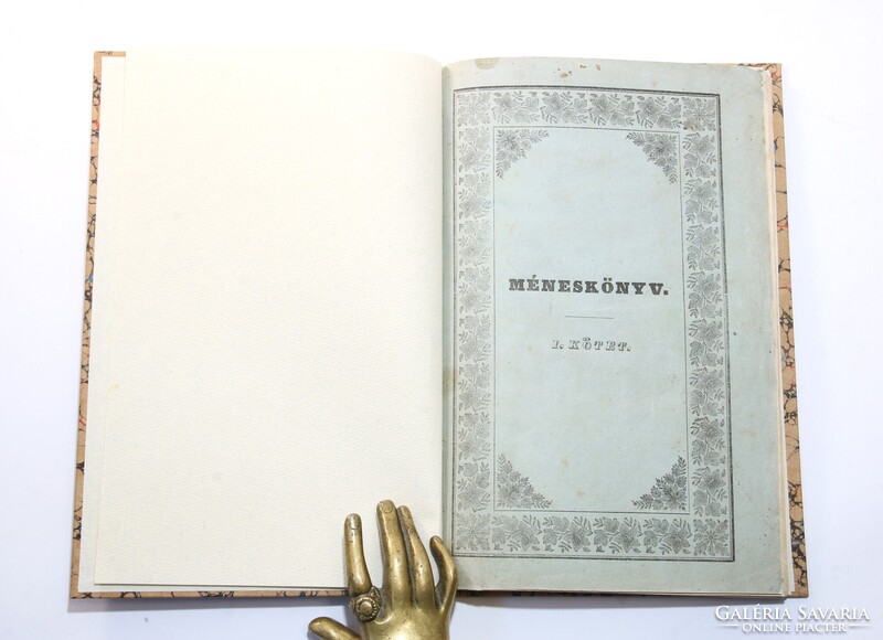 1832 - Gróf Nádasdy Tamás Országos méneskönyv Páratlan ritkaság A lótenyésztés lóversenyzés kezdete!