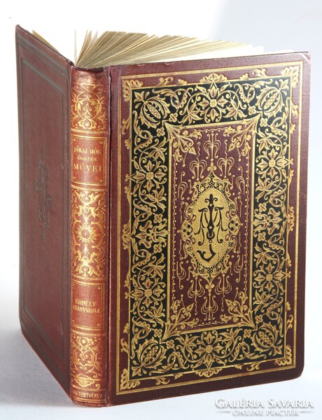 Aláírt Jókai Mór Erdély aranykora Gyönyörű dúsan aranyozott Gottermayer kötésben !!