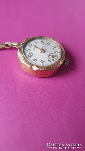 Antik 14K rózsaarany női karóra Amilo Watch