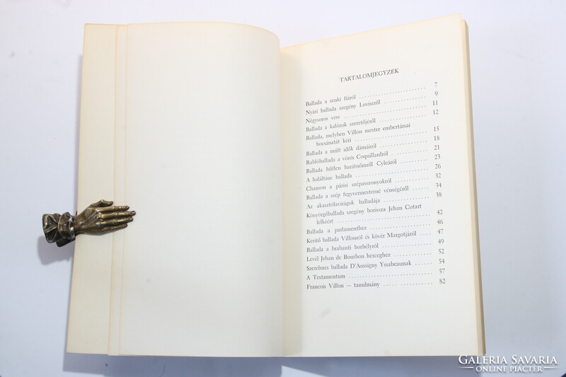 Faludy György Villon balladái. Szalay Lajos rajzaival. Ritka kiadás New Brunswick Hibátlan példány !
