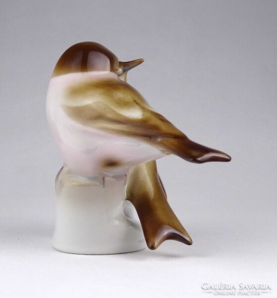 1Y914 Zsolnay porcelán cinke pár madár pár