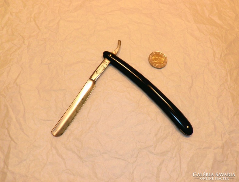 Régi HENRY'S borotva GENEVA NY USA. Gyűjteményből. Kés, bicska, tőr, borotva.