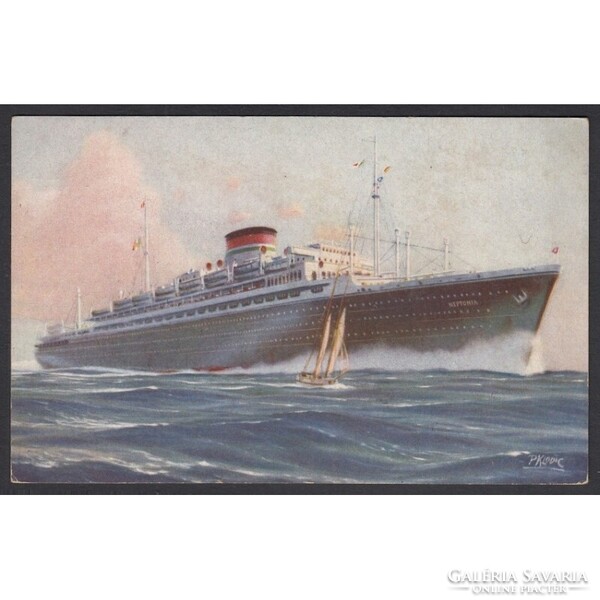 Olaszország,M.S. Neptunia óceánjáró - Cosulich Line 1926