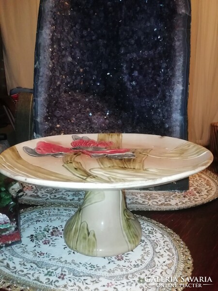 Antik szecessziós talpas kínáló 23. .Hihetetlen több száz Aukció és Akció vegye vigye