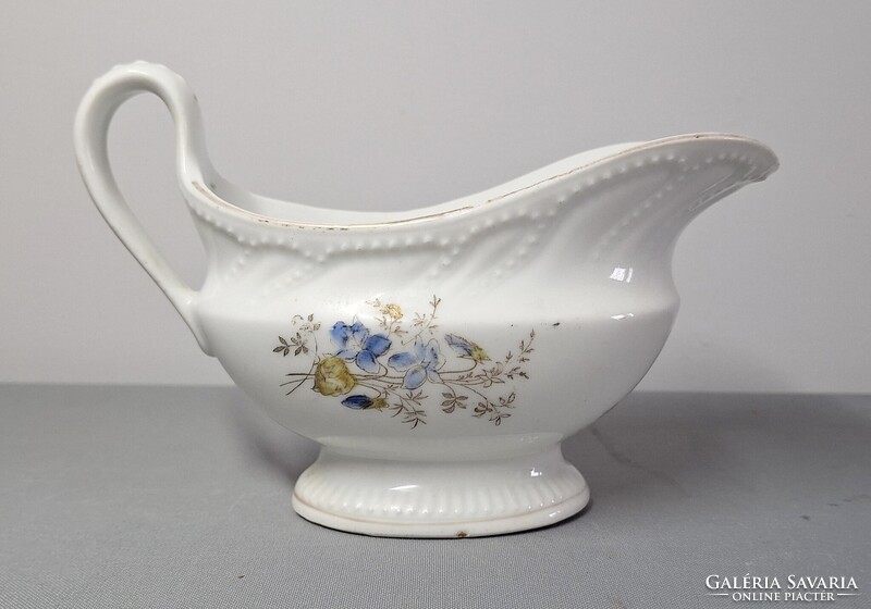 Gyöngyös ibolya mintás Grünwald Mór porcelán kiöntő