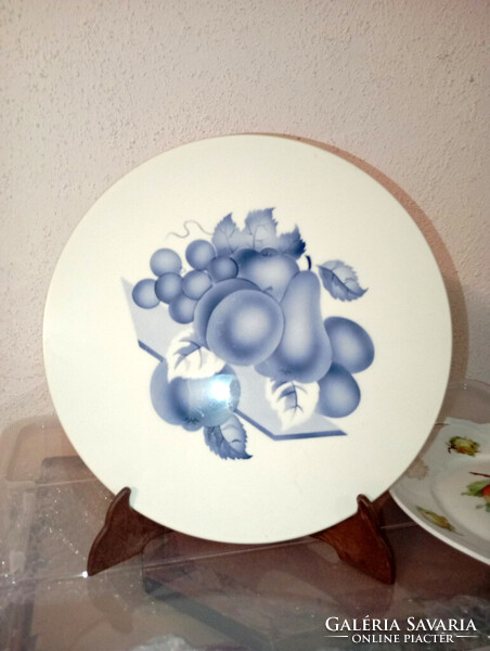 RÉGI MAJOLIKA TORTALAP v edényalátét  - 31 cm  - Art&Decoration