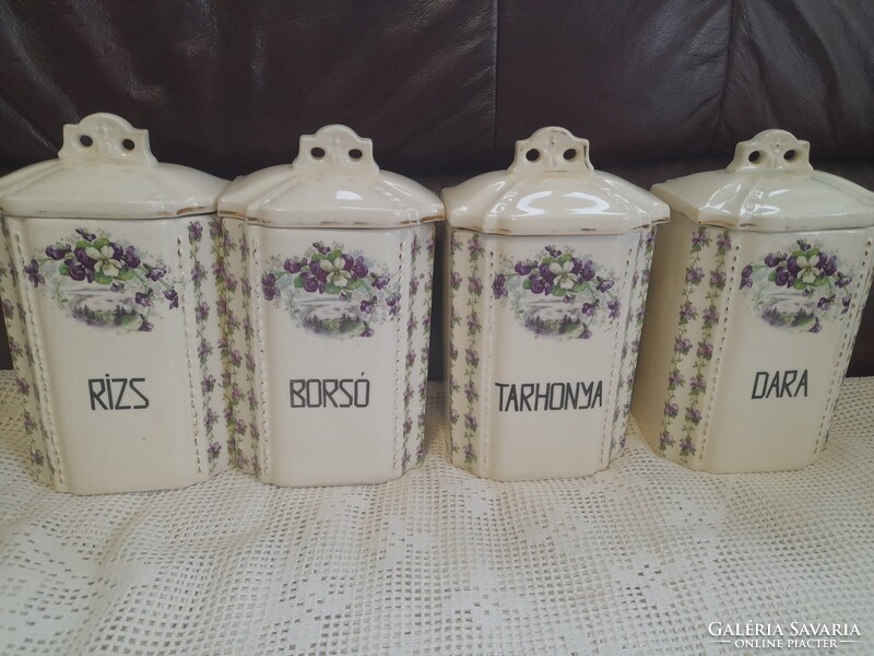 Grell ibolyás fűszertartók