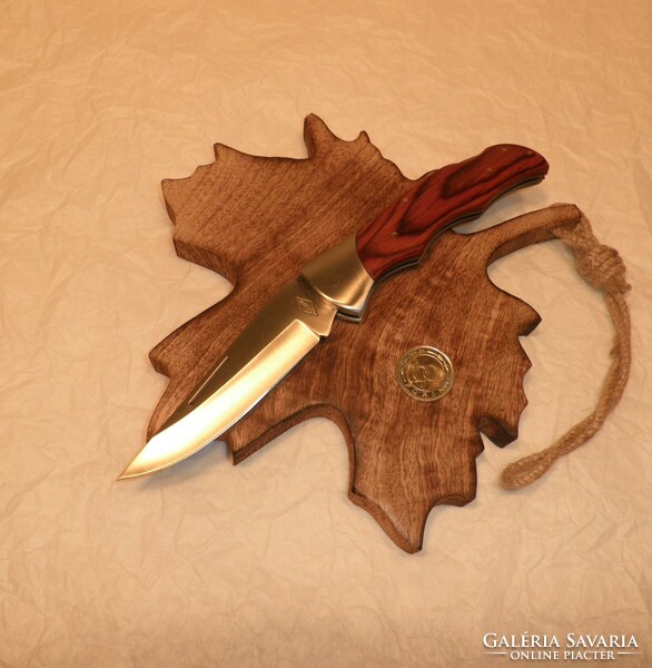 KLEIBER hátsózáras bicska. Vágatlan. Kés, bicska, tőr, borotva.