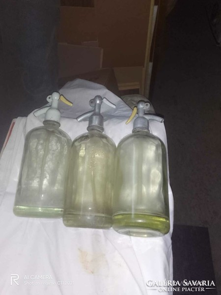 3-drb retró szódásüveg