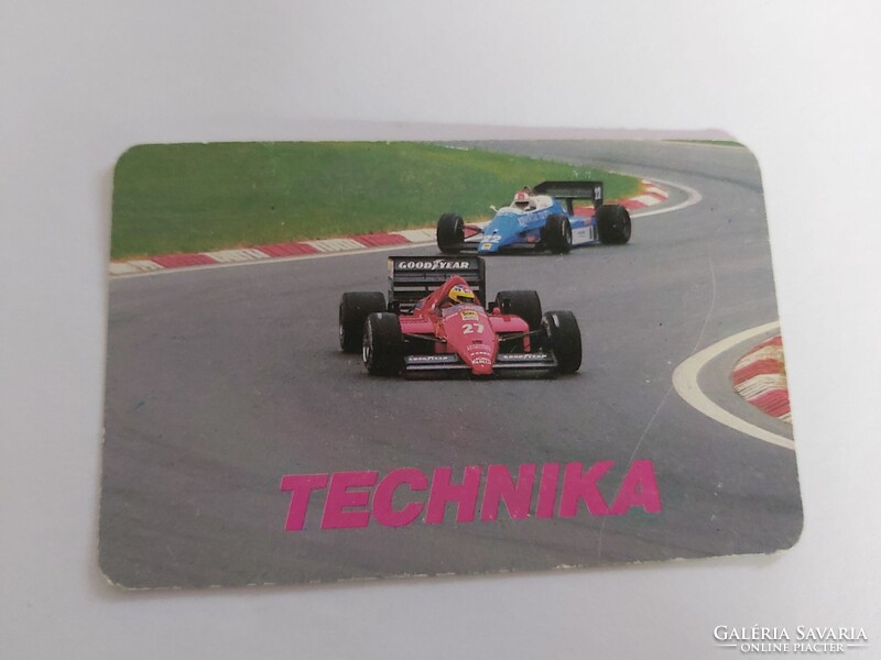 TECHNIKA magazin kártyanaptár 1987
