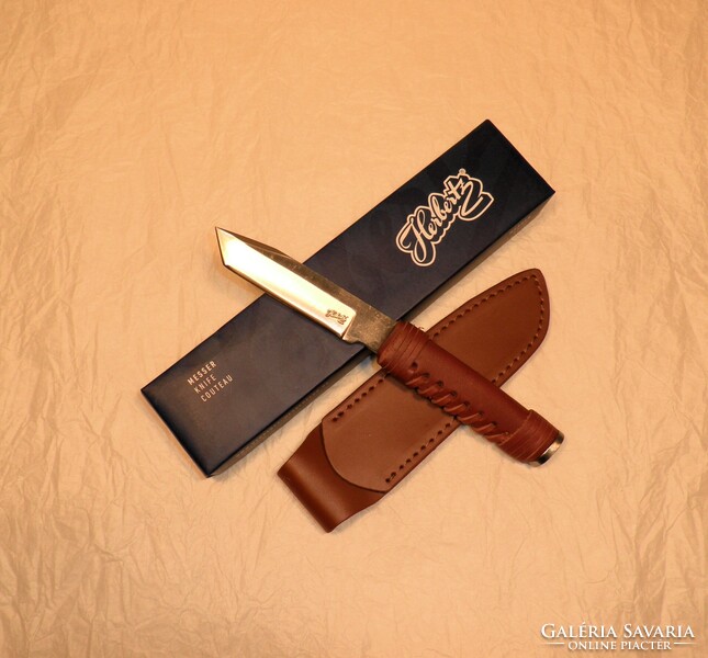 Herbertz taktikai, tanto, vadászkés. VÁGATLAN! Gyűjteményből. Kés, bicska, tőr, borotva.
