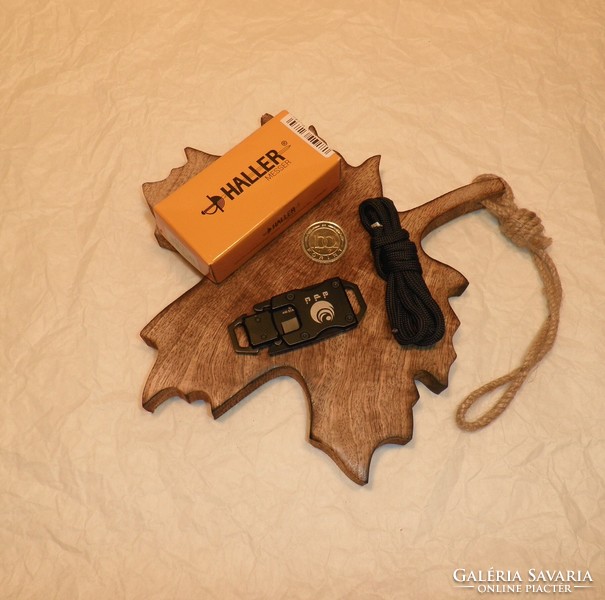 HALLER nyakkés, gyűjteményből. VÁGATLAN! Egy igazi ékszer! Kés, bicska, tőr, borotva.
