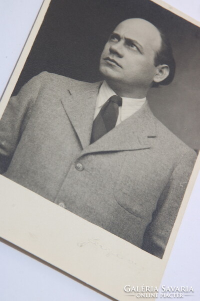Tamási Áron író eredeti fényképe 1942 körül Kolozsvár Ritka darab!