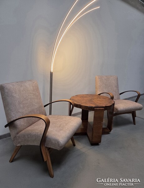 2 db felújított František Jirák art deco fotel