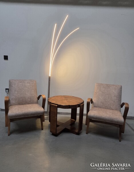2 db felújított František Jirák art deco fotel