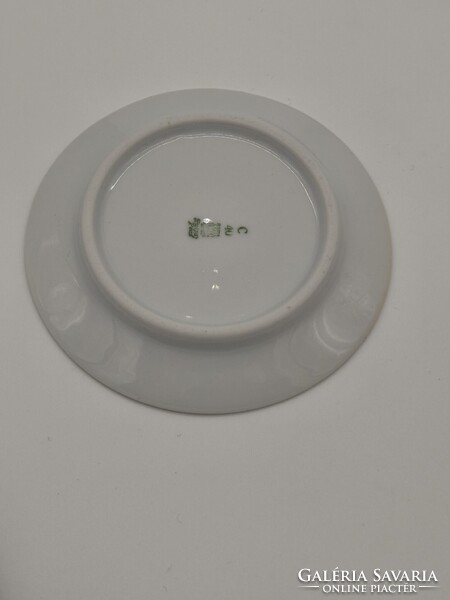 6 DB SZÉP ANTIK ZSOLNAY JAPÁN GÉSA MINTÁS,  MÁZAS KÁVÉS CSÉSZE SZETT   TP3