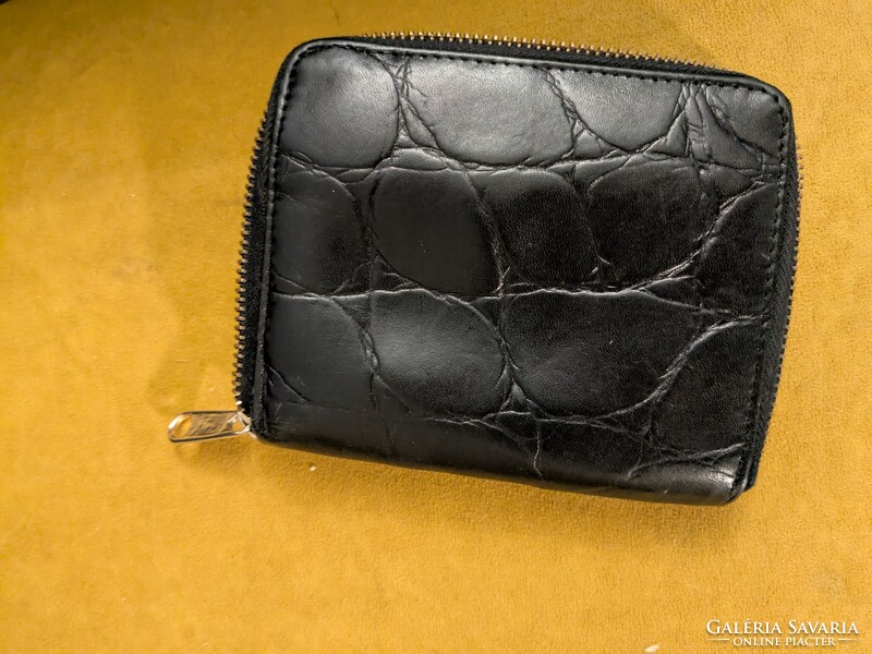 Vintage Mulberry England férfi fekete bőr pénztárca