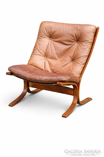 Jelzett Ingmar Relling a Westnofa számára készült vintage "Siesta" fotel pár.