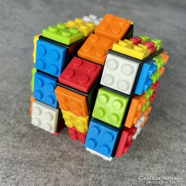 FanXin lego építőkocka stílusú 3x3-as bűvös kocka