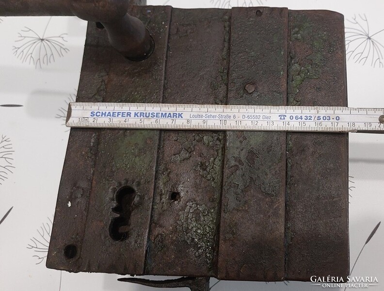 Antik vas kapuzár 3,5 kg