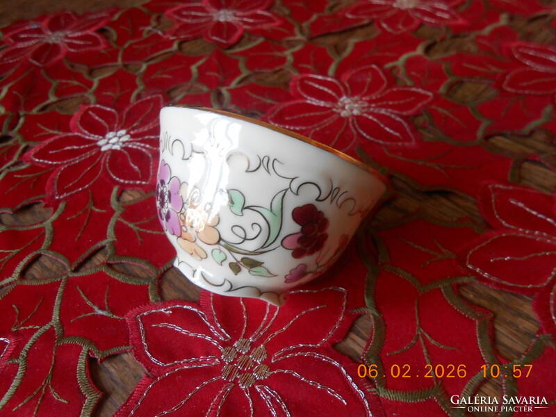 Zsolnay pillangós kávés csésze