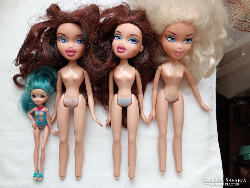Baba 06 - játékbaba vegyes alkatrész műanyag vintage barbi barbie alak egyben