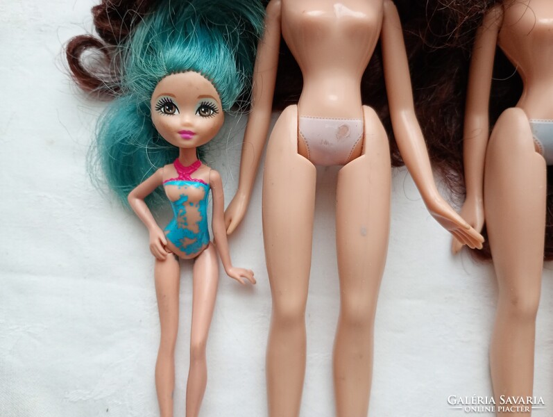 Baba 06 - játékbaba vegyes alkatrész műanyag vintage barbi barbie alak egyben