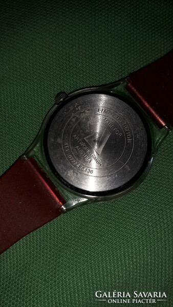 Retro német LINZ quartz kvarcóra nem tesztelt a képek szerint